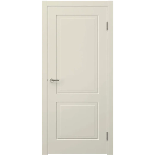 Дверь глухая Сван 7 бежевая эмаль