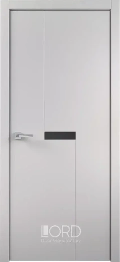 Дверь экошпон Figura 3 Intarsio лакобель черный