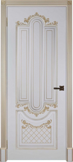 Дверь глухая Александрия 2 ПГ слоновая кость