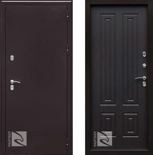 Входная дверь Термо-К - Венге - правая