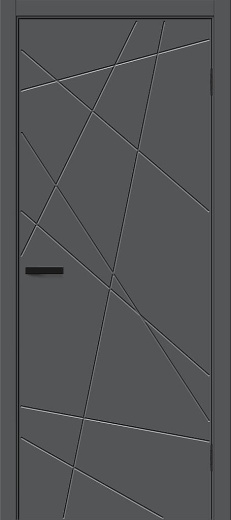 Дверь эмалит Граффити-5.Д.П ПЭТ Stormy Silk