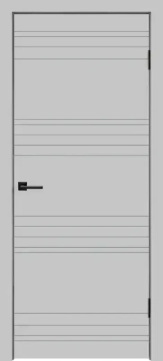 Дверное полотно Эмаль SCANDI N цвет Светло-серый