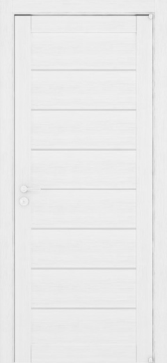 Дверь экошпон Light 2125 ПДО белый велюр