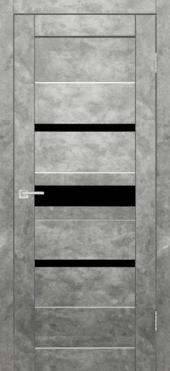 Дверь экошпон Джаз бетон светлый