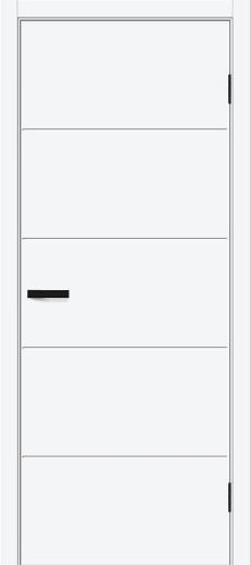 Дверь эмалит Граффити-2.Д.П ПЭТ White Silk