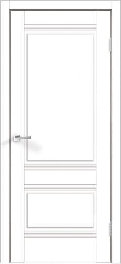 Дверное полотно Экошпон ALTO 2P цвет Белый Эмалит