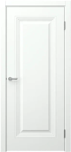 Дверь глухая Сван 8 белая эмаль