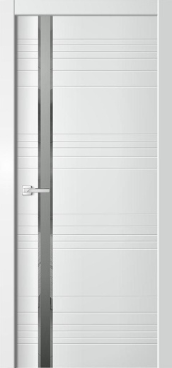 Дверь экошпон Onyx 31  Белый бархат