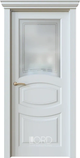 Дверь экошпон Dolce 2.2 ПО стекло с гравировкой