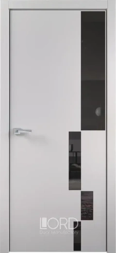 Дверь экошпон Figura 6 Intarsio лакобель бежевый