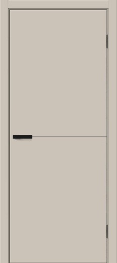 Дверь эмалит Браво-0.21 П ПЭТ Cream Silk