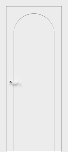 Дверь глухая Венеция белая эмаль