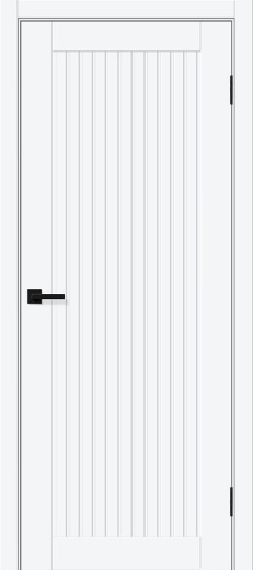 Дверь эмалит Браво-40 ПЭТ White Silk