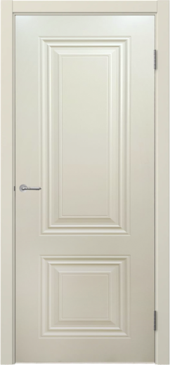 Дверь глухая Стелла 1 бежевая эмаль
