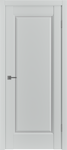 Дверь эмалекс E1 Fly steel стекло White Cloud