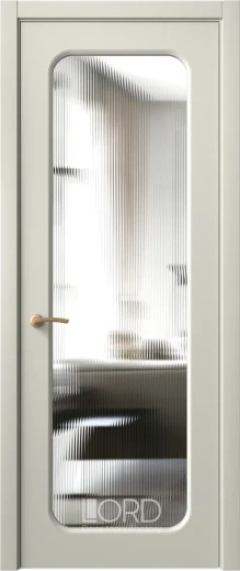 Дверь экошпон Dolce R ПО стекло рифленое