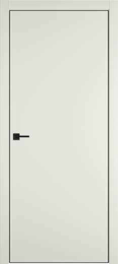 Дверь эмалекс Urban Z mid white черная кромка