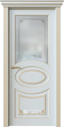 Дверь экошпон Dolce 3.4 ПО стекло с гравировкой