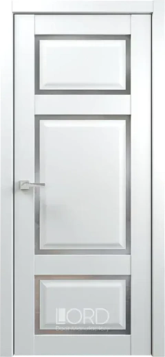 Дверь экошпон Molle 5 стекло сатинат белый