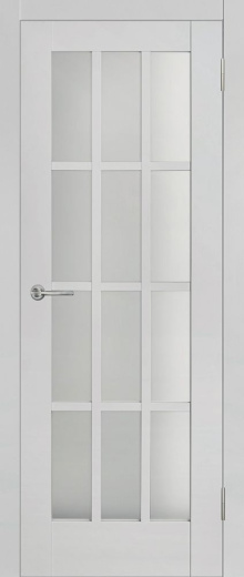 Дверь экошпон 102U светло-серый