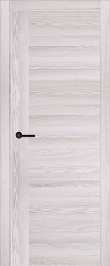 Дверь экошпон Титан ПГ ясень пепельный