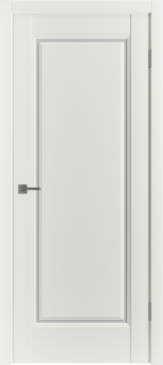 Дверь эмалекс E1 Fly mid white стекло White Cloud