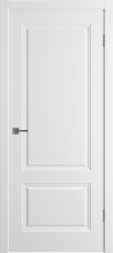 Дверь глухая Норра 2 белая эмаль